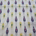 Authentic Pochampally Ikat Cotton Fabric - Image 2